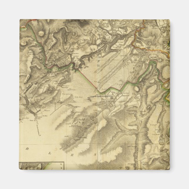 Composite Edinburgh Shire Magnet (Front)