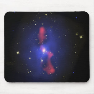 Composite image of a galaxy cluster mouse pad