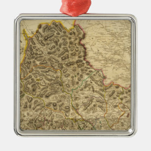 Composite Kirkcudbright Shire Metal Tree Decoration