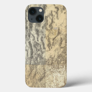Composite Map of Arizona, Nevada, and Utah iPhone 13 Case