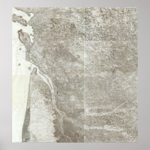 Composite Map of France 3 Poster