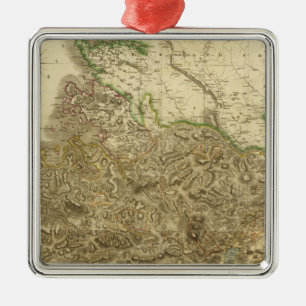 Composite Ross, Cromarty Shires Metal Tree Decoration