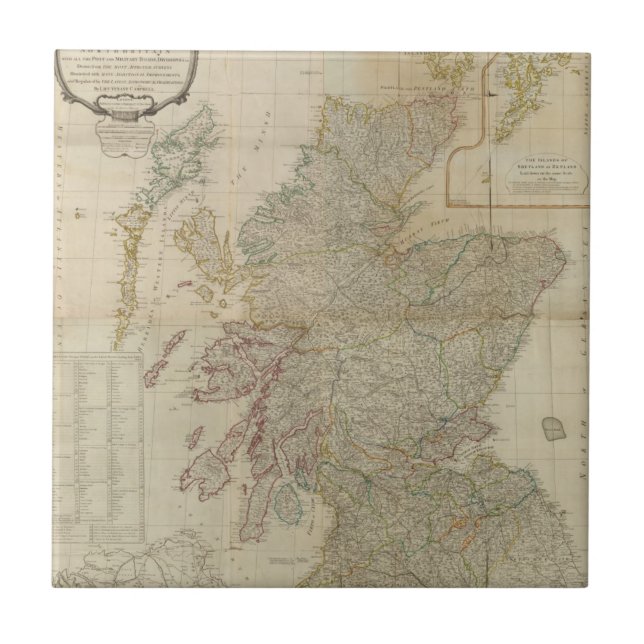 Composite Scotland 2 Tile (Front)