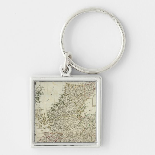 Composite Scotland or North Britain Key Ring (Front)