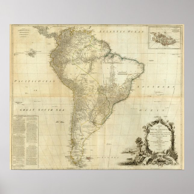 Composite South America Poster (Front)