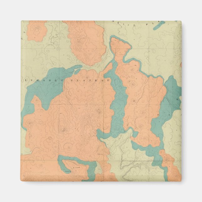 Composite Uinkaret Plateau North and South half Magnet (Front)