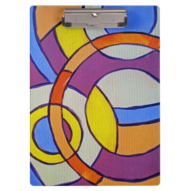 Composition #14 by Michael Moffa Clipboard (Front)