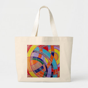 Composition #15 by Michael Moffa Large Tote Bag