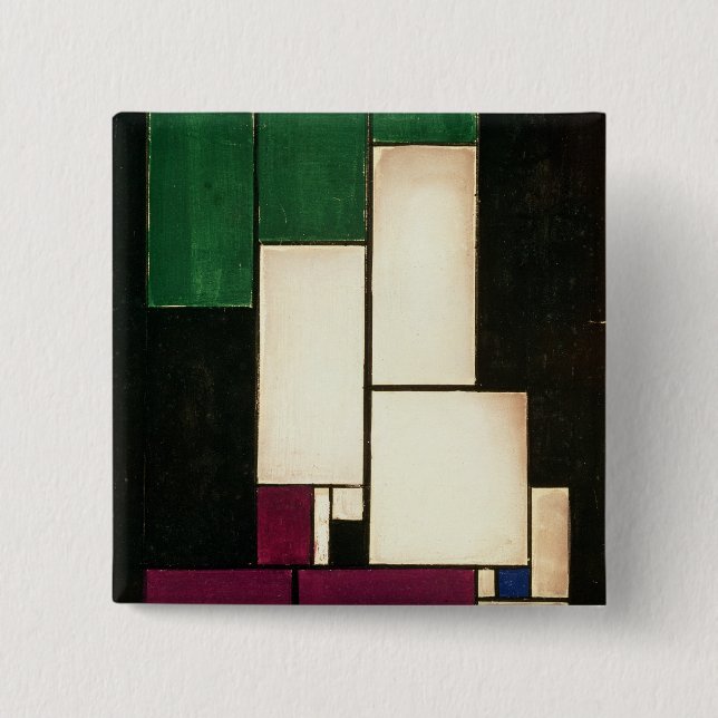 Composition, 1922 15 cm square badge (Front)