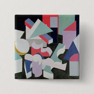 Composition, 1927 15 cm square badge