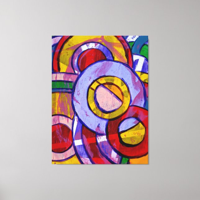 Composition #19 by Michael Moffa Canvas Print (Front)