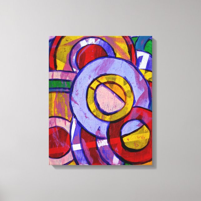 Composition #19 by Michael Moffa Canvas Print (Front)