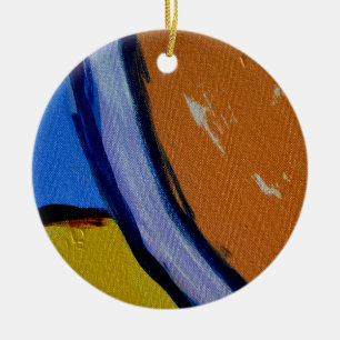 Composition #1A by Michael Moffa Ceramic Tree Decoration