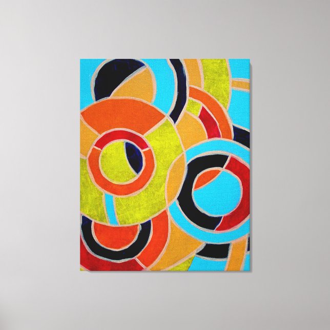 Composition #22 by Michael Moffa Canvas Print (Front)