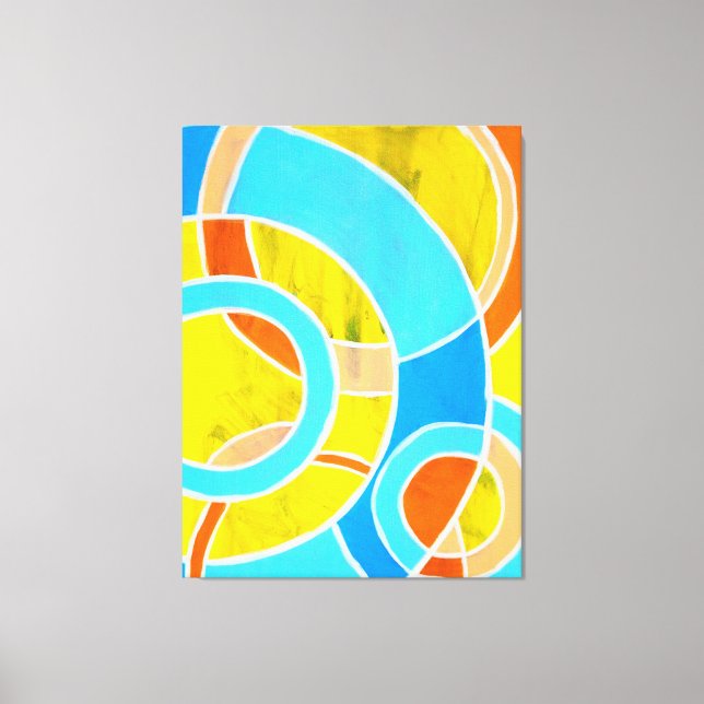 Composition #23 by Michael Moffa Canvas Print (Front)