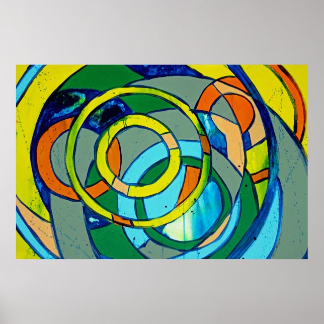Composition #26 by Michael Moffa Poster (Front)