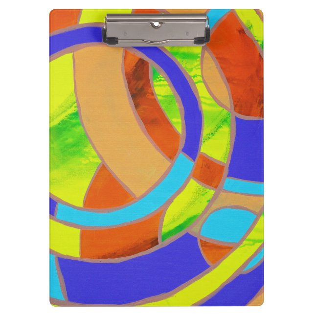 Composition #27 by Michael Moffa Clipboard (Front)