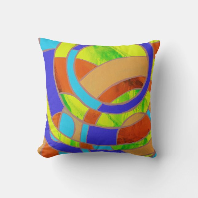 Composition #27 by Michael Moffa Cushion (Front)