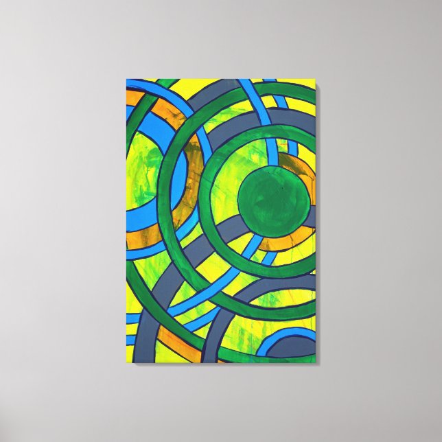 Composition #28 by Michael Moffa Canvas Print (Front)