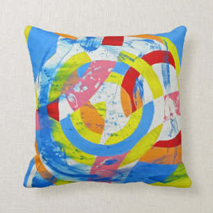 Composition #2 by Michael Moffa Cushion