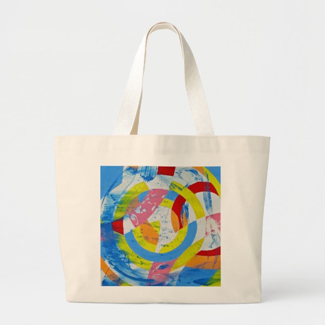 Composition #2 by Michael Moffa Large Tote Bag (Front)