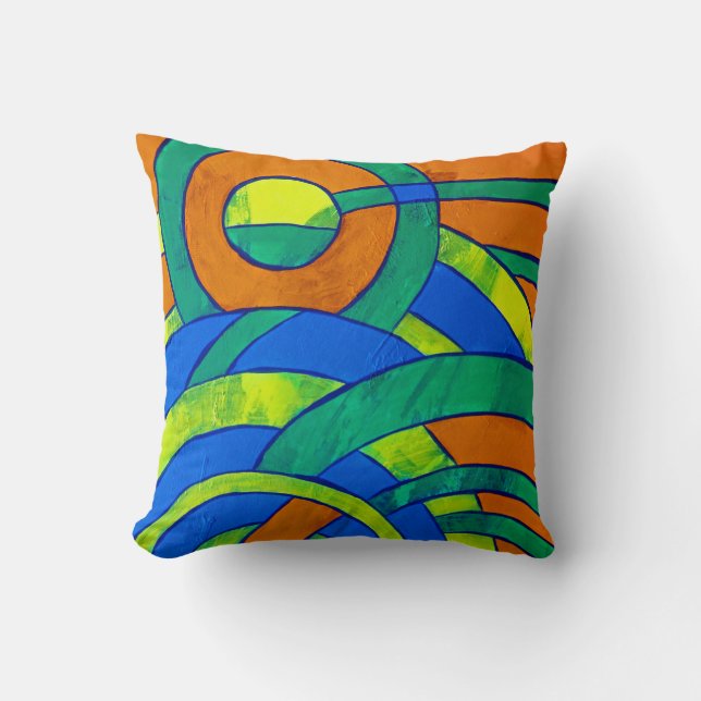 Composition #30 by Michael Moffa Cushion (Front)