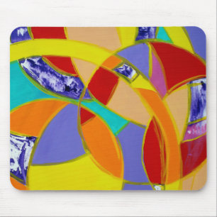 Composition #5 by Michael Moffa Mouse Pad
