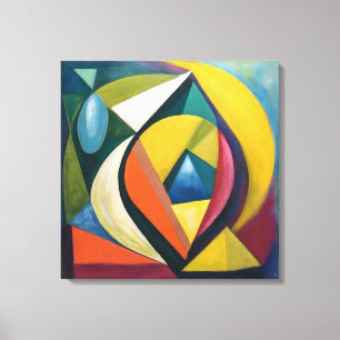Composition 801 - Stretched Canvas Print