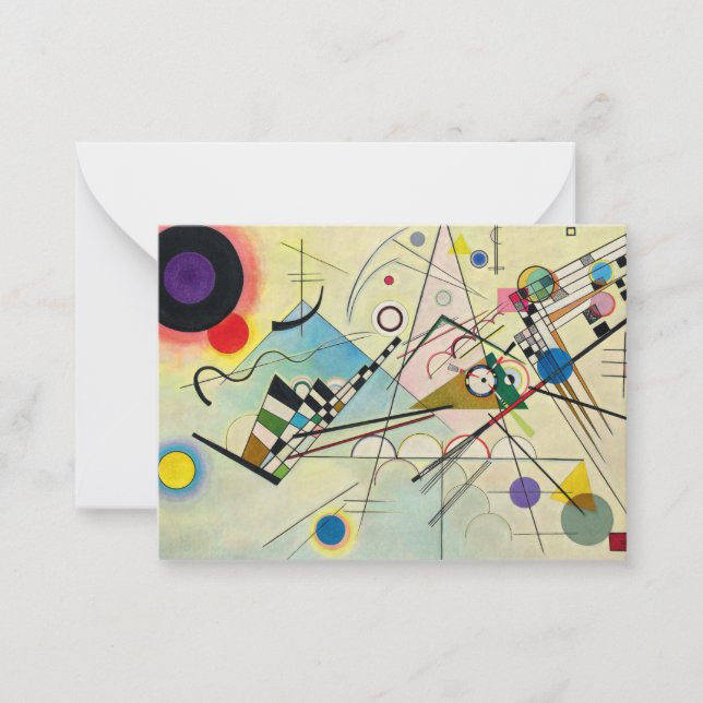 Composition 8, 1923 by Wassily Kandinsky Card (Front)