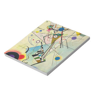 Composition 8, 1923 by Wassily Kandinsky Notepad