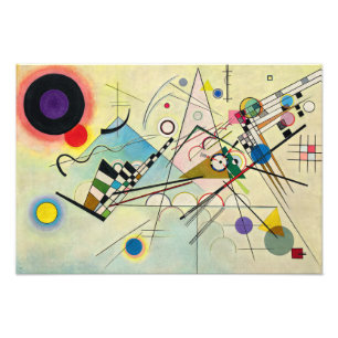 Composition 8, 1923 by Wassily Kandinsky Photo Print