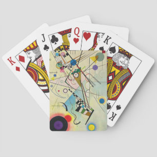 Composition 8, 1923 by Wassily Kandinsky Playing Cards