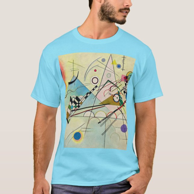 Composition 8, 1923 by Wassily Kandinsky T-Shirt (Front)