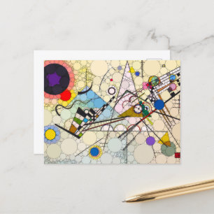 Composition 8 by After Wassily Kandinsky Postcard