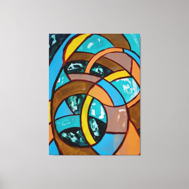 Composition #8 by Michael Moffa Canvas Print (Front)