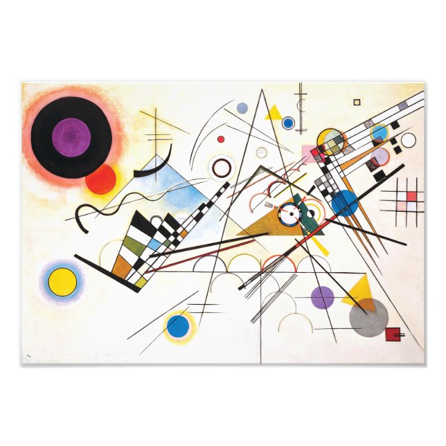Composition 8 | Kandinsky | Photo Print (Front)