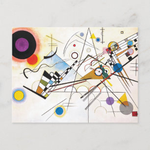 Composition 8   Kandinsky   Postcard