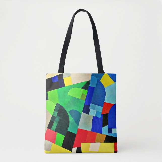 Composition, abstract art by Otto Freundlich Tote Bag (Front)