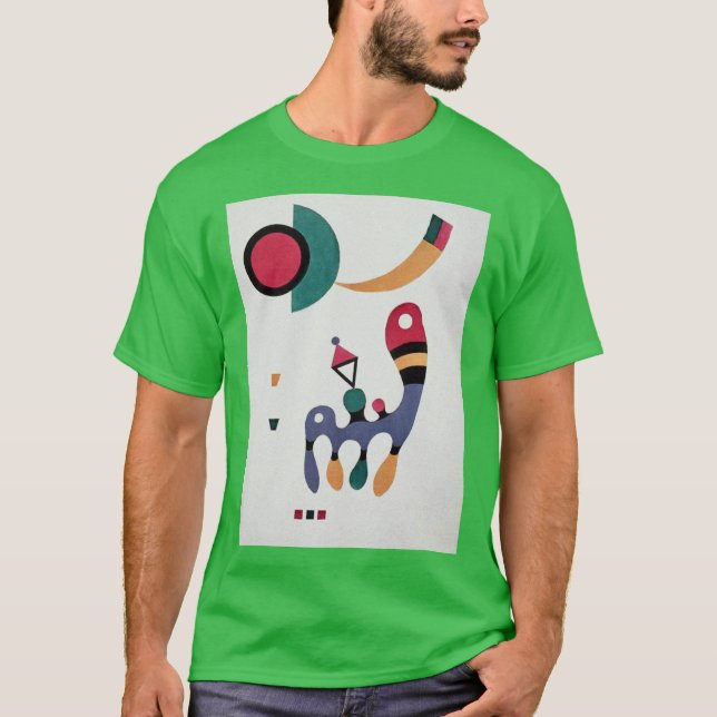 Composition Biomorphic Abstraction - Kandinsky T-Shirt (Front)