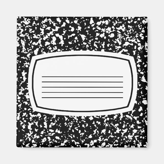composition book magnet (Front)