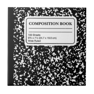 Composition Book Tile