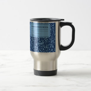 Composition Book Travel Mug