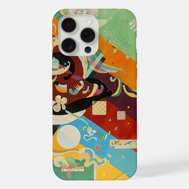 Composition IX, Wassily Kandinsky iPhone Case (Back)