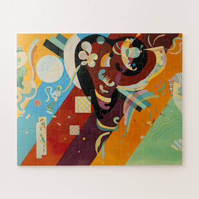 Composition IX, Wassily Kandinsky Jigsaw Puzzle (Horizontal)