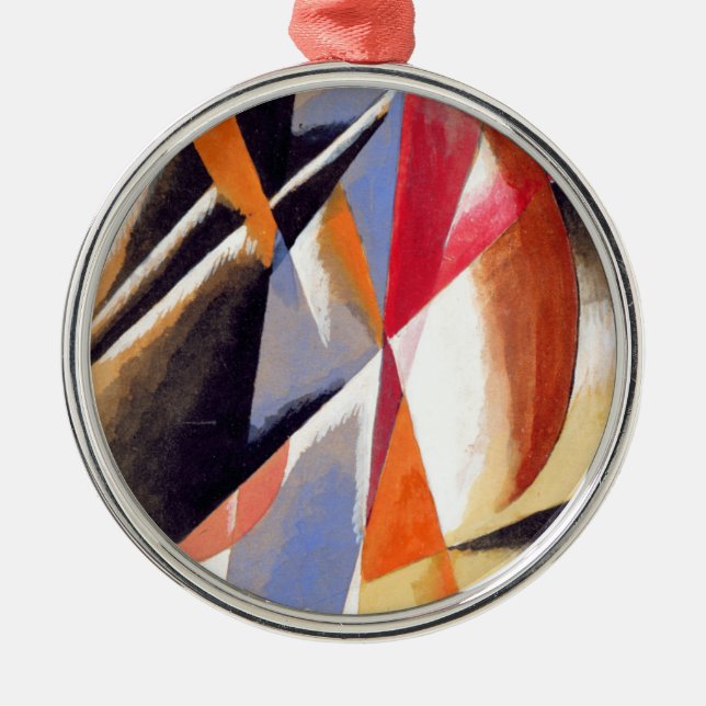 Composition Metal Tree Decoration (Front)