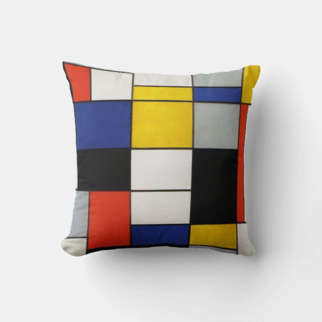 Composition, Mondrian Cushion (Front)