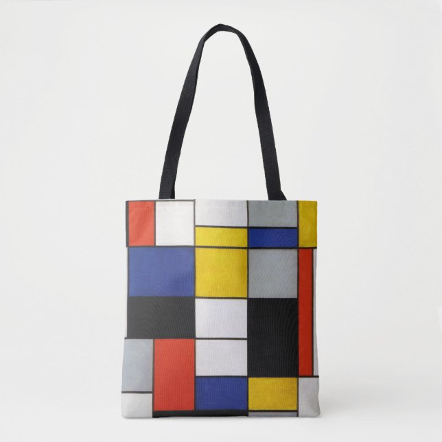 Composition, Mondrian Tote Bag (Front)