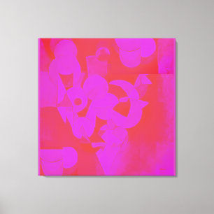 Composition N-One Canvas Print