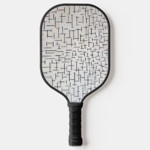 Composition No. 10, Pier and Ocean Mondriaan Pickleball Paddle