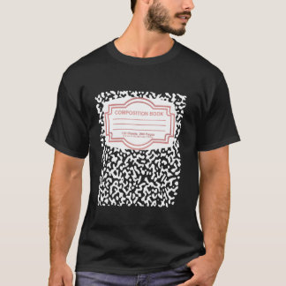 Composition Notebook Costume Matching Halloween Me T-Shirt